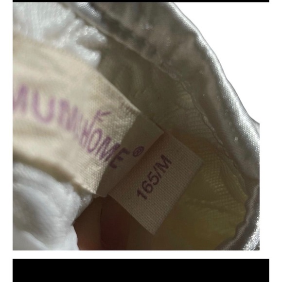 White Ruffle Skort Cottagecore Boho Mini 26" Waist Size Small - Picture 7 of 9